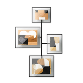 Flute Wall Picture Frames, Set of 4