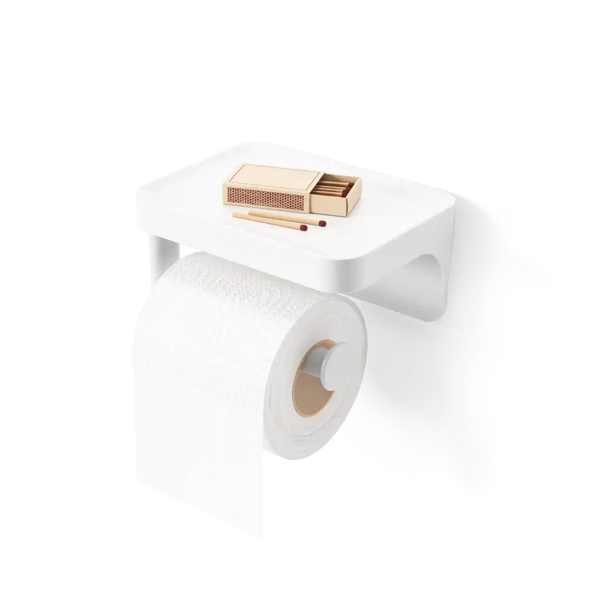 Flex Adhesive Toilet Paper Holder