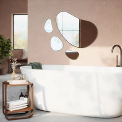Hubba Pebble Wall Mirrors, Set of 3