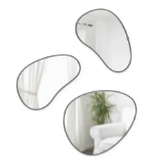 Hubba Pebble Wall Mirrors, Set of 3