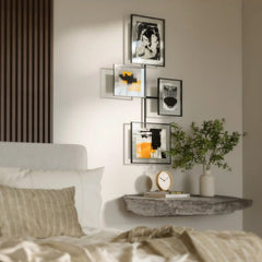 Flute Wall Picture Frames, Set of 4